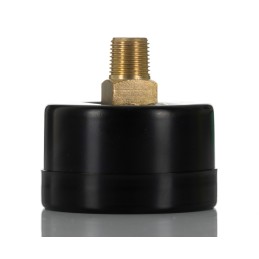 1 pcs - RS PRO BSP 1/8in Analogue Vacuum Gauge 0bar Back Entry, -1bar min.