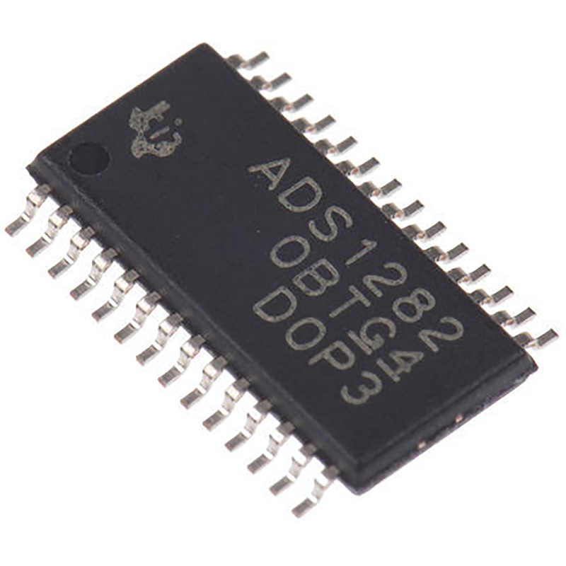 1 pcs - Texas Instruments, 10 32-bit- ADC 38400sps, 28-Pin TSSOP