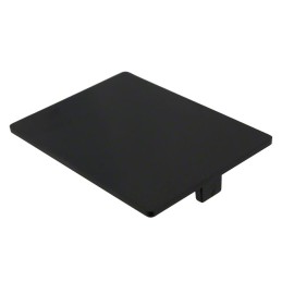 10 pcs : PBC-1558-CN - Plastic, ABS Cover, Lid 1.982' L x 1.482' W x 0.075' H (50.34mm x 37.64mm x 1.91mm) Black