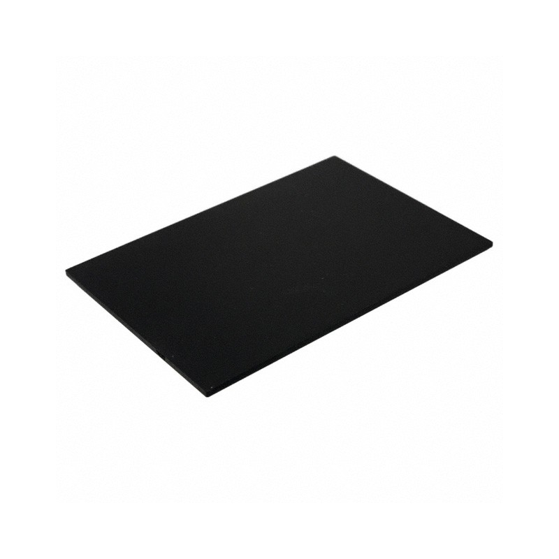 10 pcs : PBC-1565-C - Plastic, ABS Cover, Lid 2.720' L x 1.900' W x 0.055' H (69.09mm x 48.26mm x 1.40mm) Black