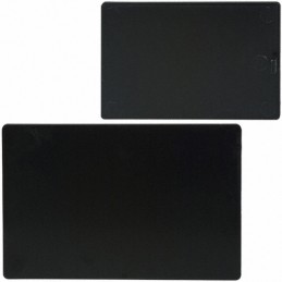 10 pcs : PBC-1575-C - Plastic, ABS Cover, Lid 3.000' L x 2.000' W x 0.075' H (76.20mm x 50.80mm x 1.91mm) Black