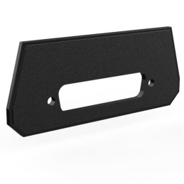 10 pcs : 2010DB25 - Plastic, ABS Panel, End 3.144' L x 1.300' W x 0.100' H (79.86mm x 33.02mm x 2.54mm) Black