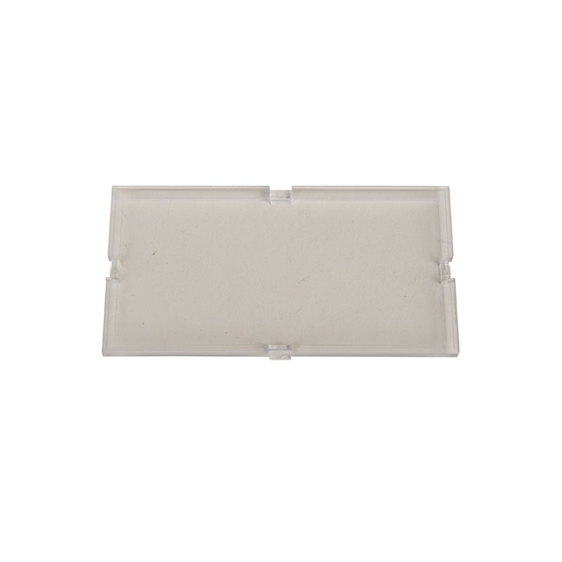 10 pcs : DMB-4775-CC - Plastic, ABS/PC Blend Cover Plate Clear
