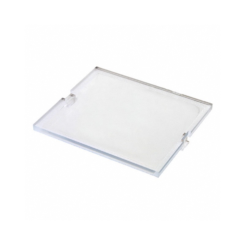 10 pcs : DMB-4771-CC - Plastic, ABS/PC Blend Cover, Lid Clear