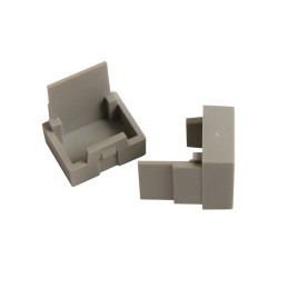 10 pcs : DMB-4769-TGS - Plastic, ABS/PC Blend Terminal Guard 0.690' L x 0.550' W x 0.490' H (17.53mm x 13.97mm x 12.45mm) Gray