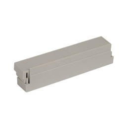 10 pcs : DMB-4773-TGS - Plastic, ABS/PC Blend Terminal Guard 3.280' L x 0.550' W x 0.490' H (83.31mm x 13.97mm x 12.45mm) Gray