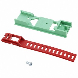 10 pcs : 2959434 - Plastic, Non Specified Panel, Bottom 1.764' L x 1.043' W (44.80mm x 26.50mm) Green