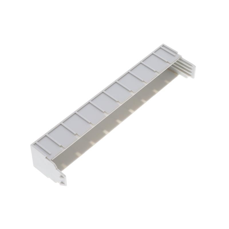 10 pcs : 2202630 - Plastic, Polyamide Cover 4.323' L x 0.744' W x 0.480' H (109.80mm x 18.90mm x 12.20mm) Gray