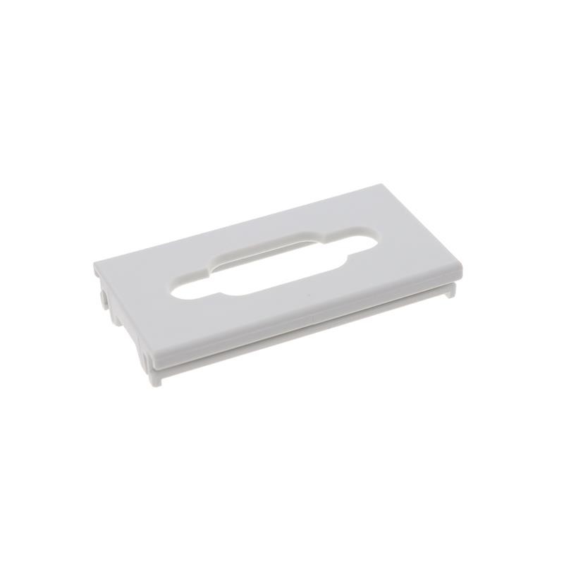 10 pcs : 1053054 - Plastic, Polyamide DIN Rail 1.768' L x 0.984' W x 0.285' H (44.90mm x 25.00mm x 7.25mm) Light Gray