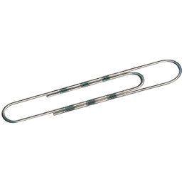100 pcs - RS PRO Metal Paperclip x100