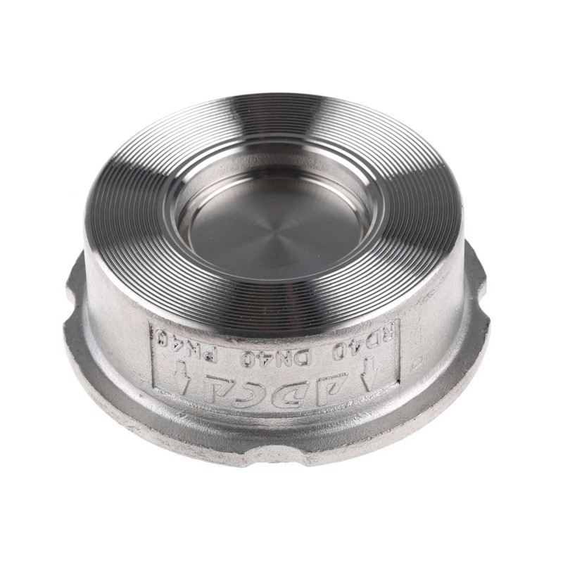 1 pcs - RS PRO Stainless Steel Single Non Return Valve 40mm