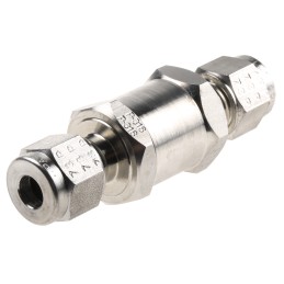 1 pcs - Parker, 6 mm A-Lok Stainless Steel Inline Water Filter 4.05L/min