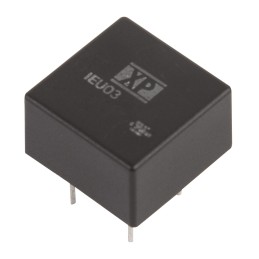 1 pcs - XP Power IEU03 DC-DC Converter, ±12V dc/ ±125mA Output, 18 - 36 V dc Input, 3W, Through Hole, +95°C Max Temp