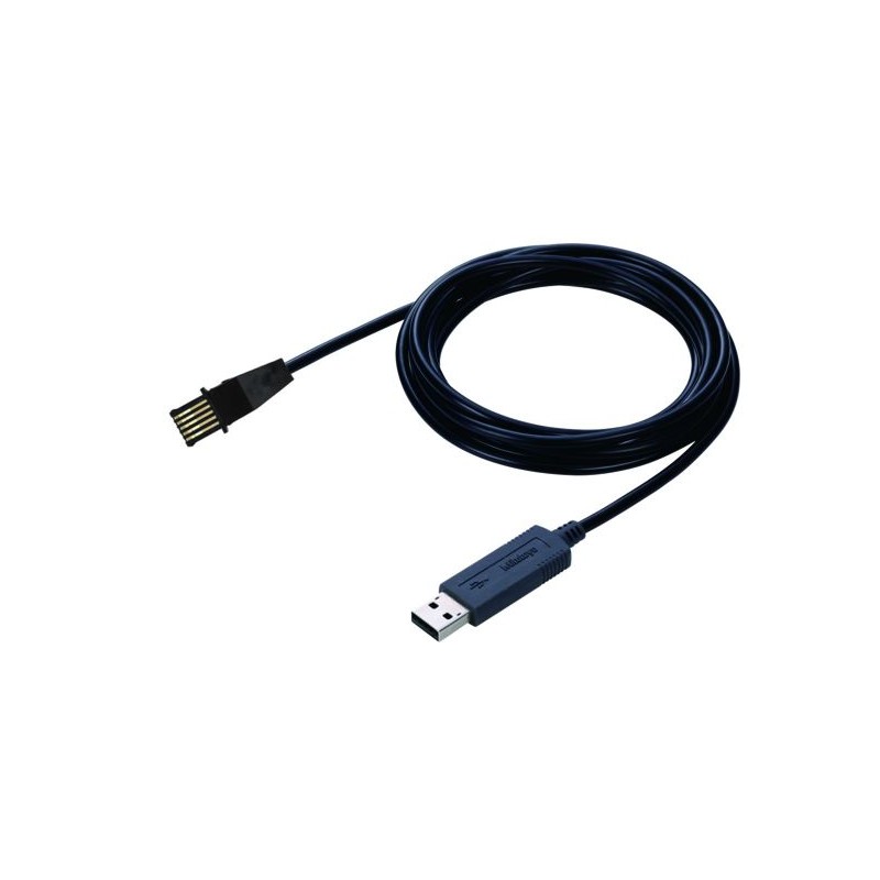 1 pcs - Mitutoyo Linear Counter Cable, USB-A to SPC (USB-INT-F) For Use With Digimatic Series, 2m Length