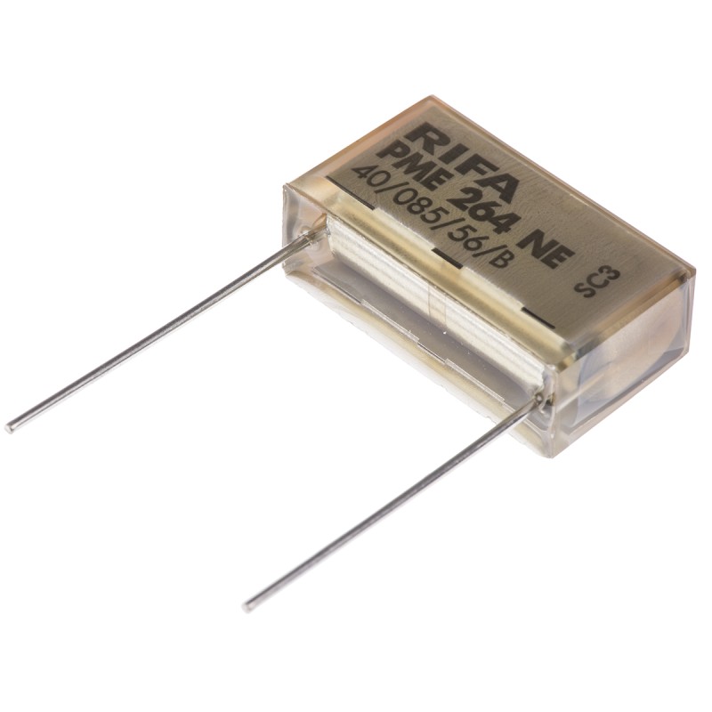 5 pcs - KEMET PME261 Paper Capacitor, 660 V ac, 1500V dc, ±20%, 47nF, Through Hole