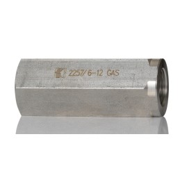 1 pcs - RS PRO Stainless Steel, Steel Inline Mounting, Hydraulic Check Valve, BSP 1/2, 65L/min