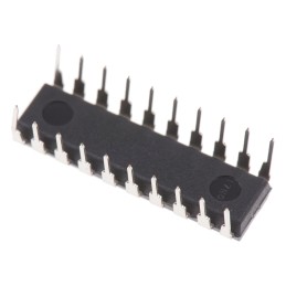 1 pcs - Texas Instruments SN74HC240N Octal-Channel Buffer & Line Driver, 3-State, Inverting, 20-Pin PDIP