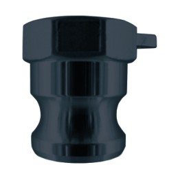 1 pcs - RS PRO Hose Connector, Straight Camlock Adaptor, BSP 2in 2in ID, 7 bar