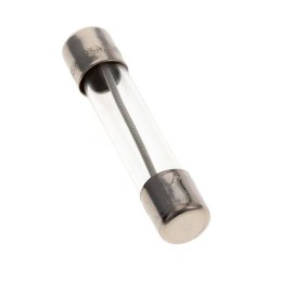 10 pcs : 3SB 1.25-R - FUSE GLASS 1.25A 250VAC 3AB 3AG