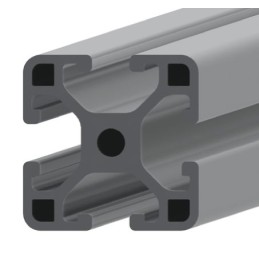 1 pcs - RS PRO Silver Aluminium Profile Strut, 30 x 30 mm, 6mm Groove, 1000mm Length