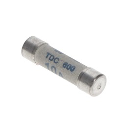 10 pcs : BK1/TDC600-10-R - FUSE CART 10A 600VAC 8AG 1000BAG
