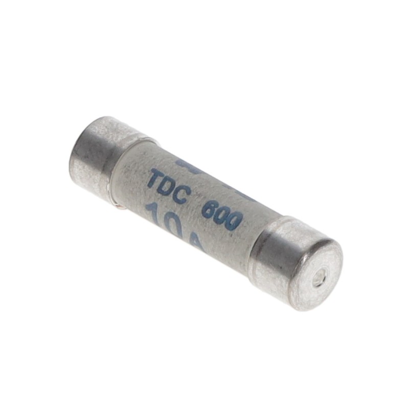 10 pcs : BK1/TDC600-10-R - FUSE CART 10A 600VAC 8AG 1000BAG