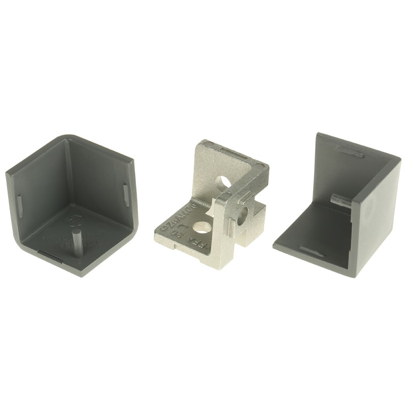 1 pcs - FlexLink M6 Angle Bracket Connecting Component, Strut Profile 30 mm, Groove Size 7.2mm