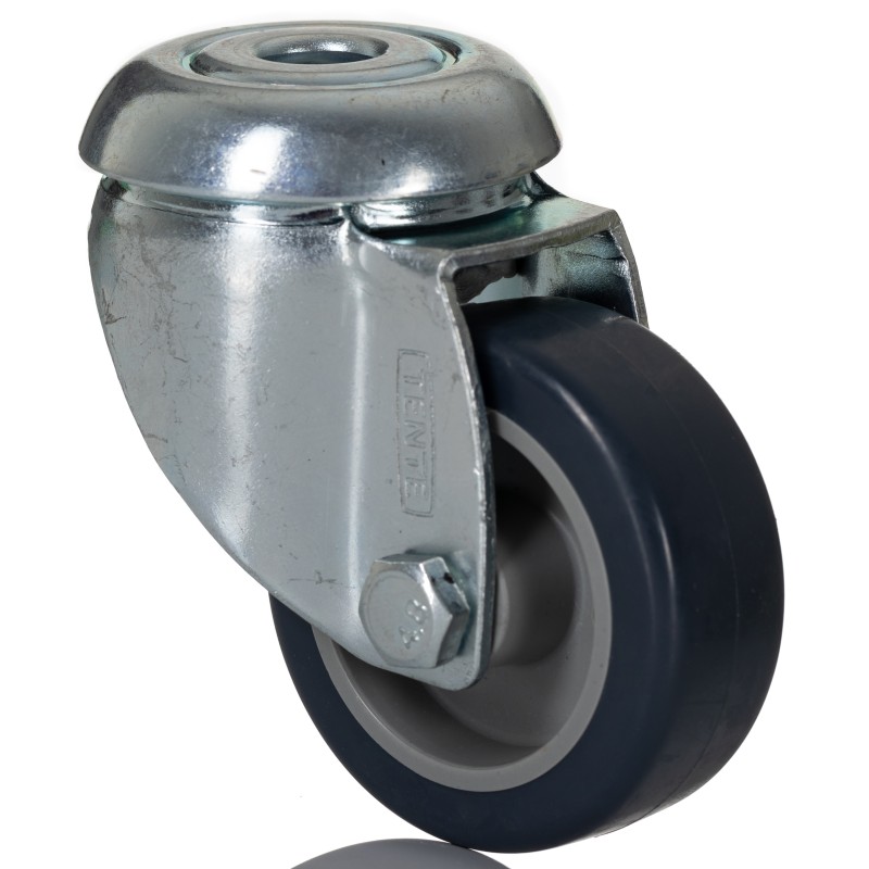 1 pcs - Tente Swivel Castor Wheel, 40kg Capacity, 50mm Wheel