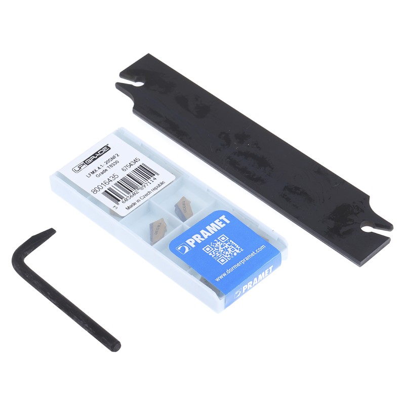 1 Kit - Pramet Parting Off Turning Tool T8330