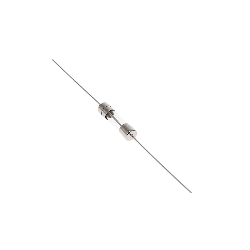 10 pcs : 5ETP 6.3-R - FUSE GLASS 6.3A 250VAC 5X20MM