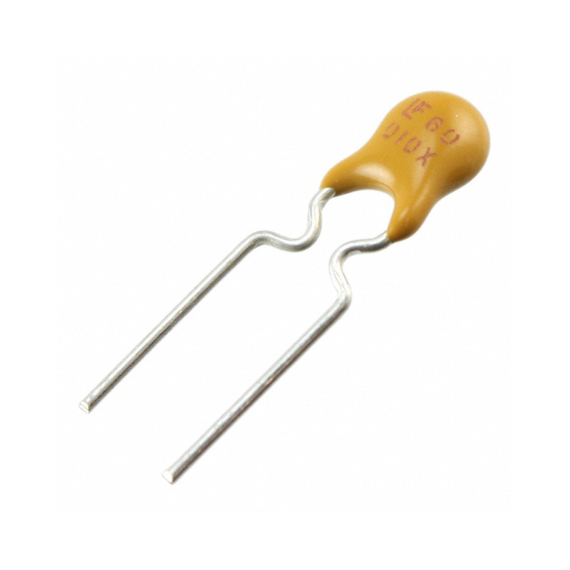 10 pcs : 60R010XPR - PTC RESET FUSE 60V 100MA RADIAL