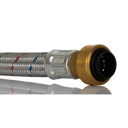 1 pcs - RS PRO Hose Assembly, Female 1/2in to 15mm, 15bar, 450mm Long