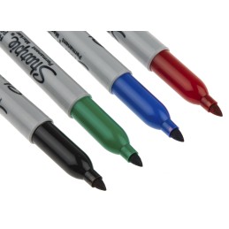 4 pcs - Sharpie Fine Tip Assorted Marker Pen