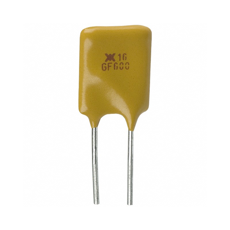 10 pcs : RGEF600-2 - PTC RESET FUSE 16V 6A RADIAL