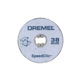 1 Kit - Dremel Silicon Carbide Cutting Disc, 38mm x 1mm Thick, SC406, 2 in pack