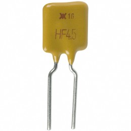 10 pcs : RHEF450 - PTC RESET FUSE 16V 4.5A RADIAL