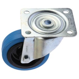 1 pcs - Tente Swivel Castor Wheel, 150kg Capacity, 100mm Wheel