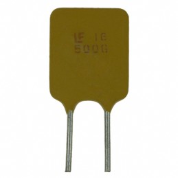 10 pcs : 16R500GU - PTC RESET FUSE 16V 5A RADIAL
