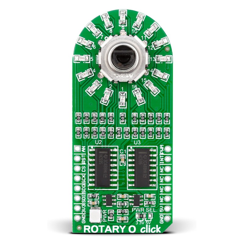 1 pcs - MikroElektronika Rotary O Control Knob mikroBus Click Board