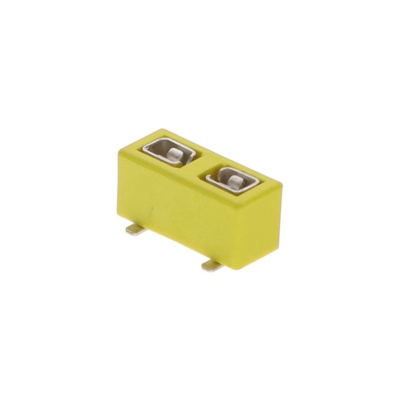 10 pcs : 3588-20 - SMT FUSE SOCKET (YELLOW)