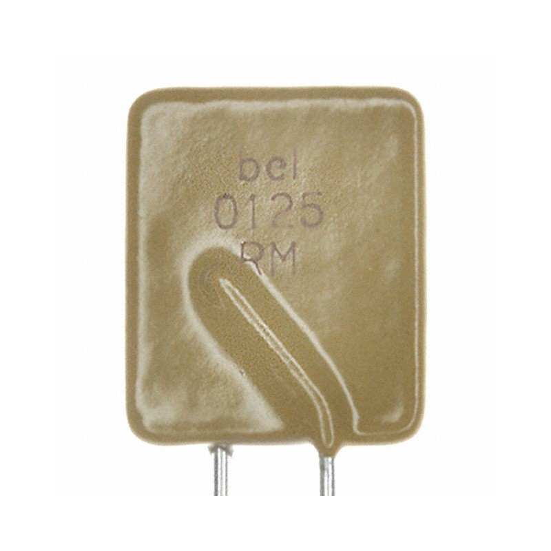 10 pcs : 0ZRM0125FF1A - PTC RESET FUSE 120V 1.25A RADIAL