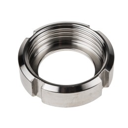 1 pcs - RS PRO Stainless Steel Pipe Fitting, Straight Circular Fitting 42mm