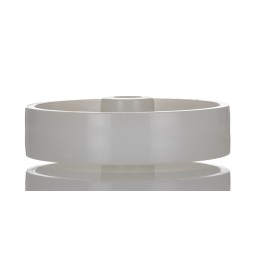 1 pcs - LAG White Polyamide Hygienic, Low Rolling Resistance, Non-Marking Trolley Wheel, 250kg