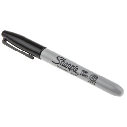 5 pcs - Sharpie Fine Tip Black Marker Pen