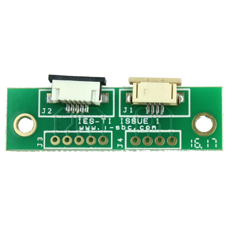 1 pcs - IDS IDB-TP-CI064-4021-01, Breakout Board for 4-Wire and 5-Wire Resistive Touch Screen Breakout Board