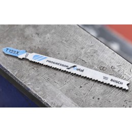 1 Lot of 5 - Bosch, 10 - 21 Teeth Per Inch 75mm Cutting Length Jigsaw Blade, Pack of 5