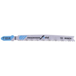1 Lot of 5 - Bosch, 10 - 21 Teeth Per Inch 75mm Cutting Length Jigsaw Blade, Pack of 5