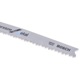 1 Lot of 5 - Bosch, 10 - 21 Teeth Per Inch 75mm Cutting Length Jigsaw Blade, Pack of 5