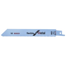 1 Lot of 5 - Bosch, 14 Teeth Per Inch 150mm Cutting Length Reciprocating Saw Blade, Pack of 5