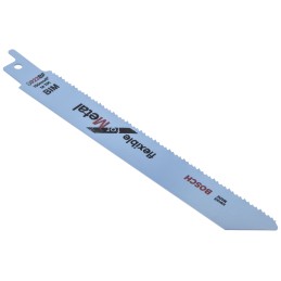 1 Lot of 5 - Bosch, 14 Teeth Per Inch 150mm Cutting Length Reciprocating Saw Blade, Pack of 5